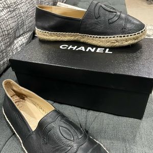 Authentic Chanel Espadrilles, Size 39